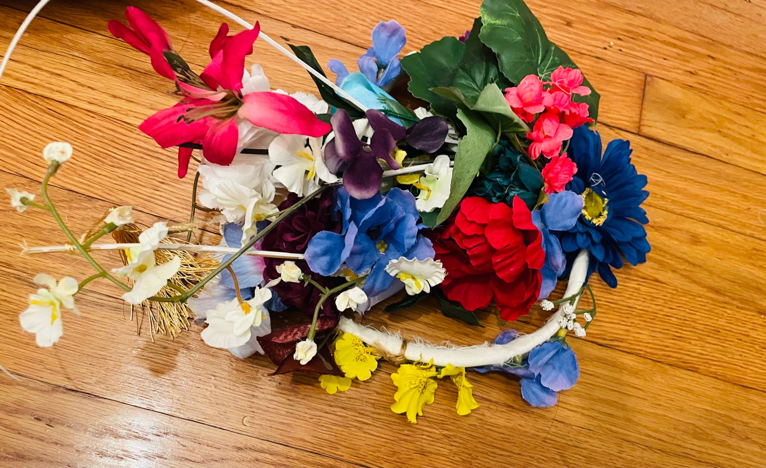 Handmade Floral Fairy Crown - Abundance