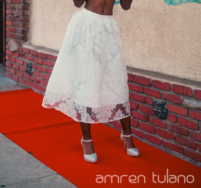 Zero-Waste Lace Midi Skirt - Top Sold Separately