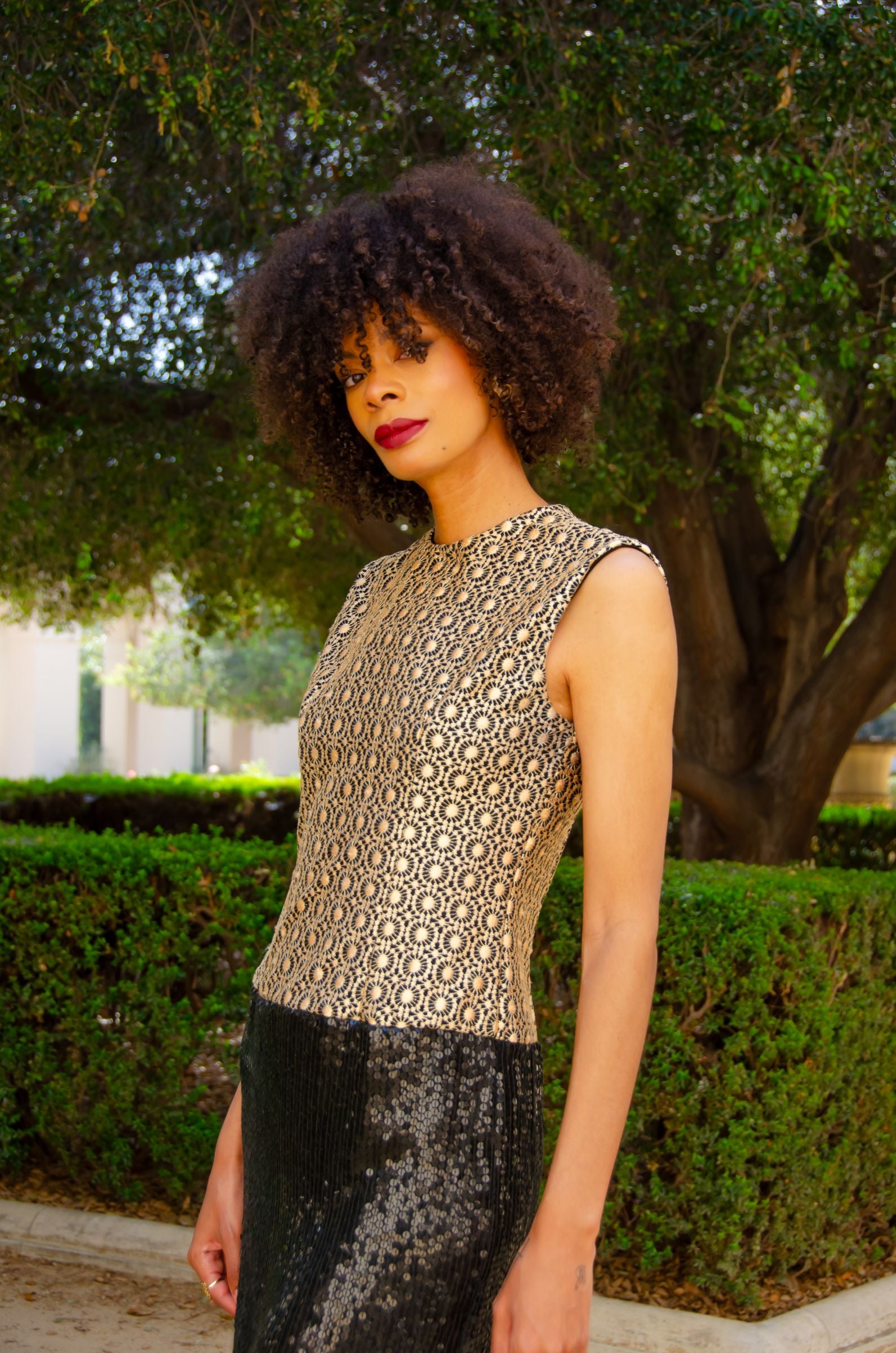 Art of Gold Dress
