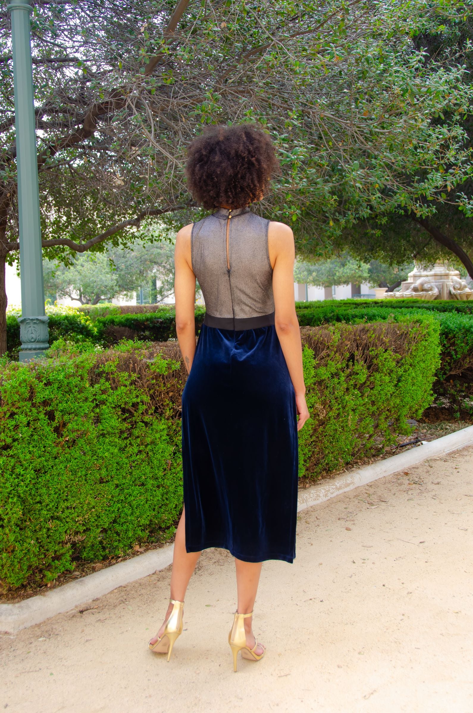 Sapphire Siren Dress