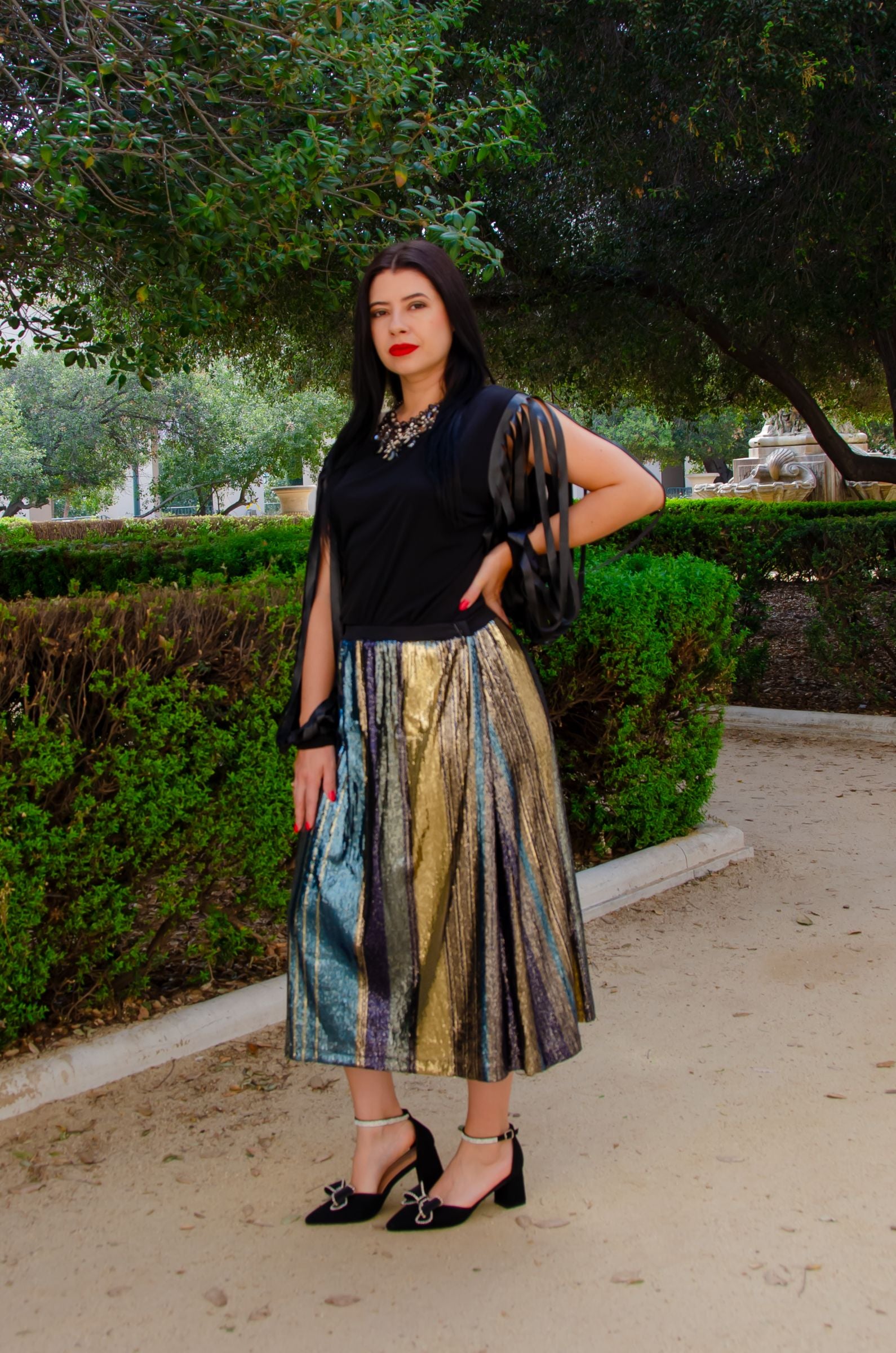 Shimmer in the Dark Dress