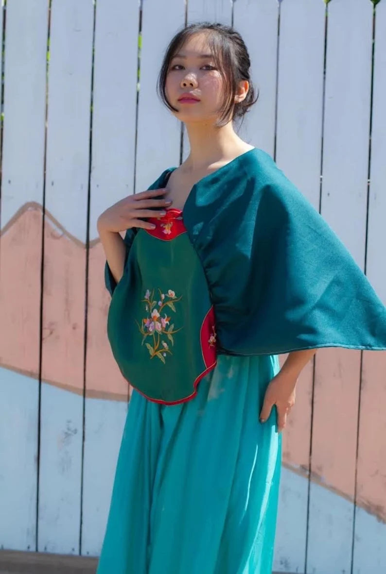 Upcycled Handmade Traditional Filipino Top
