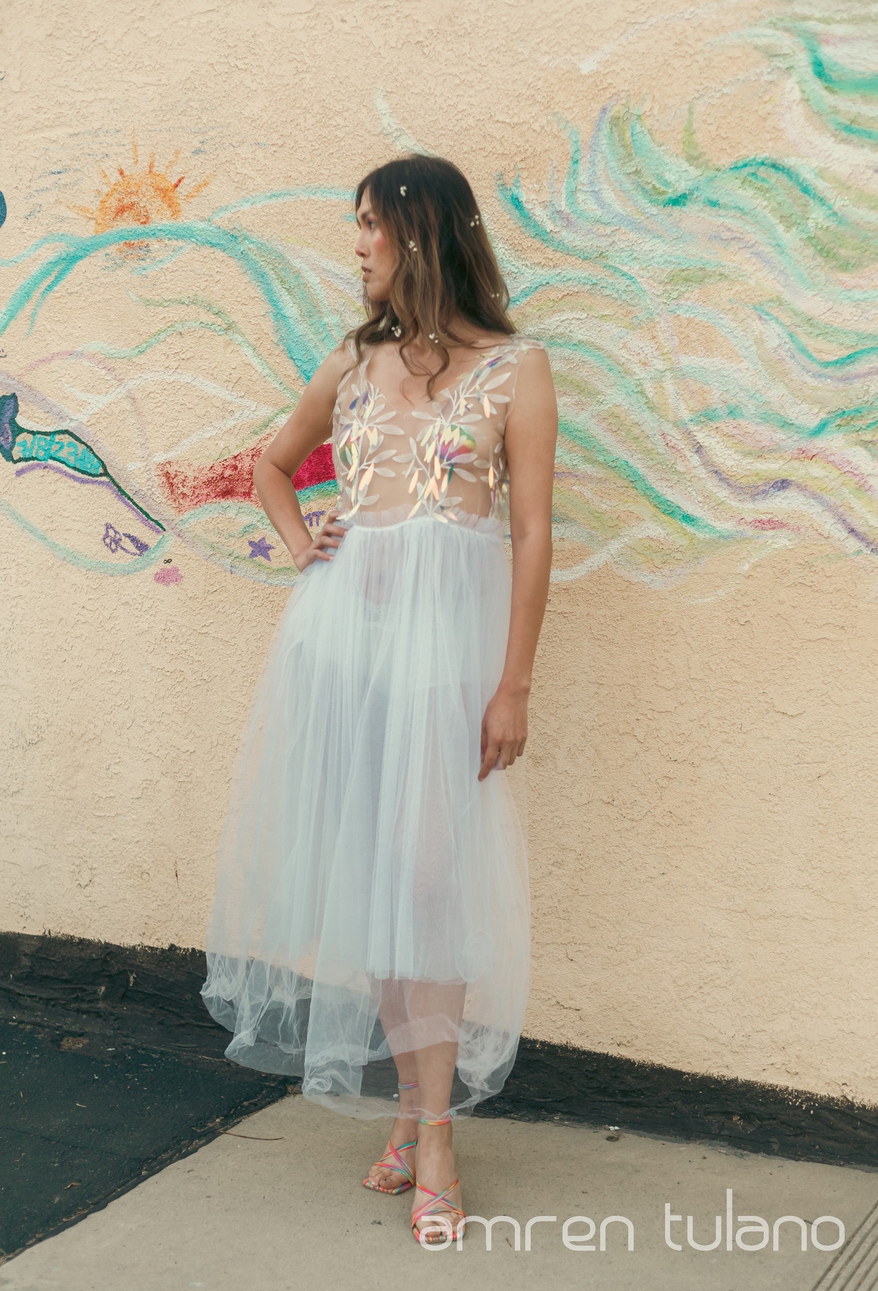 Sparkle Tulle Top Dress
