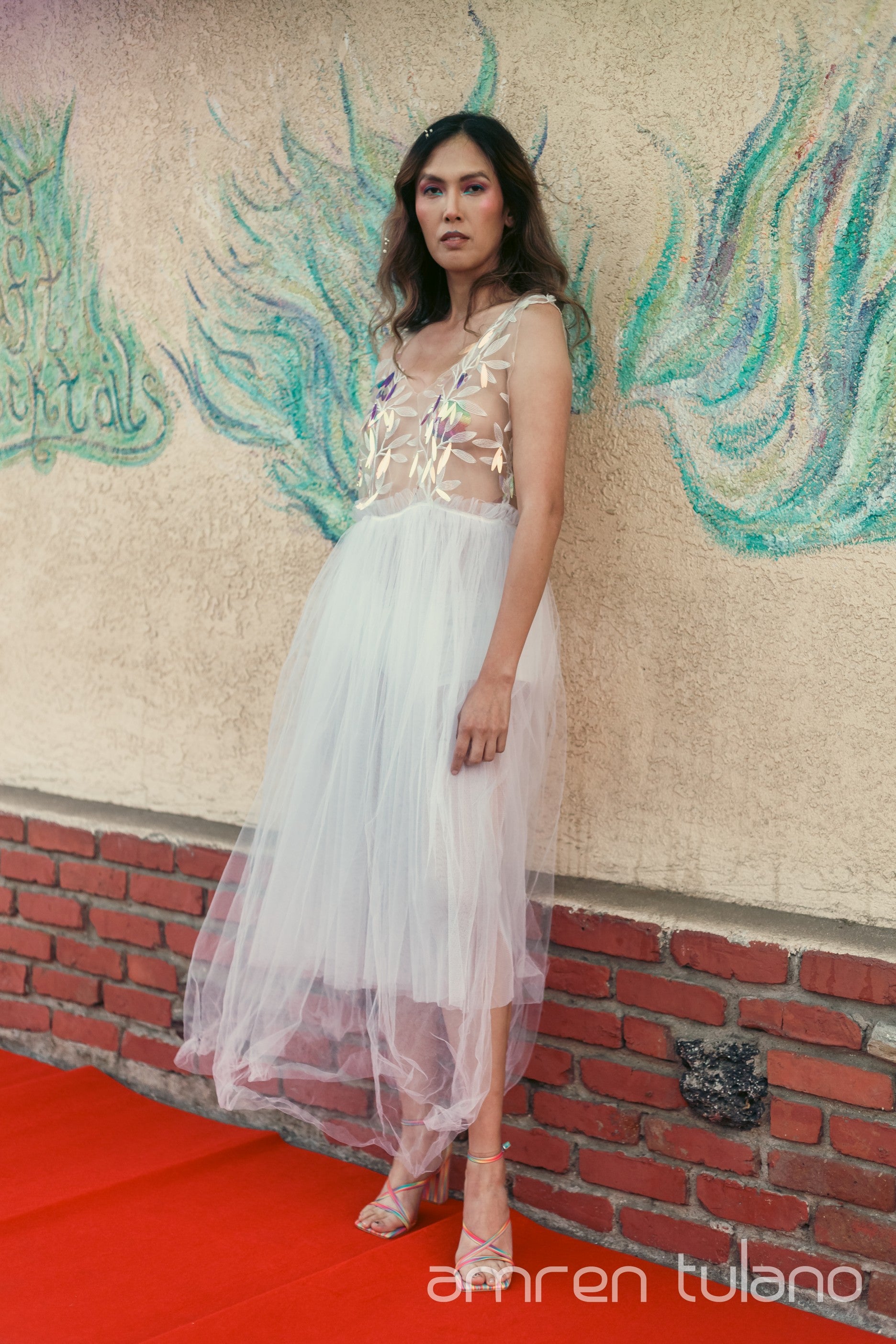 Sparkle Tulle Top Dress