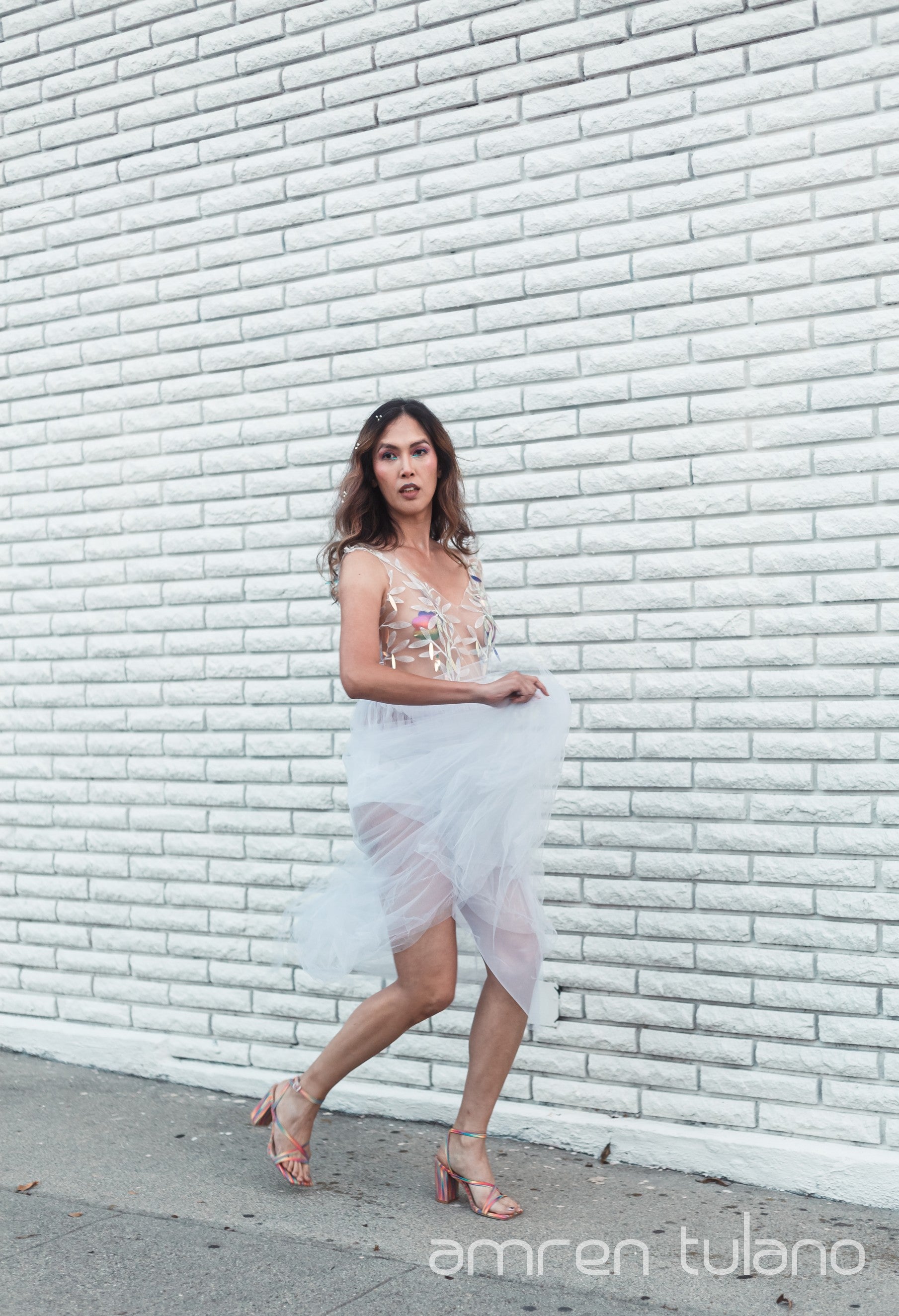Sparkle Tulle Top Dress