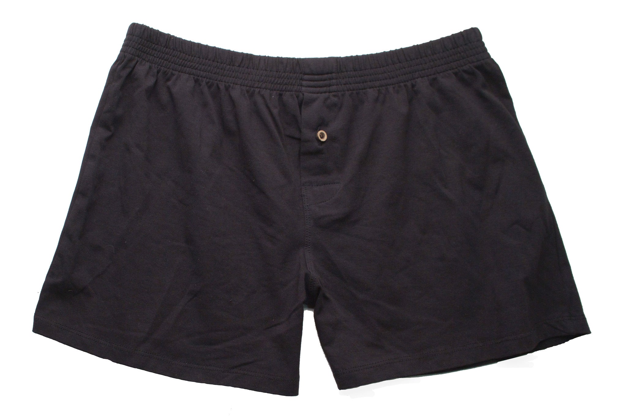 Black Organic Cotton Boxer