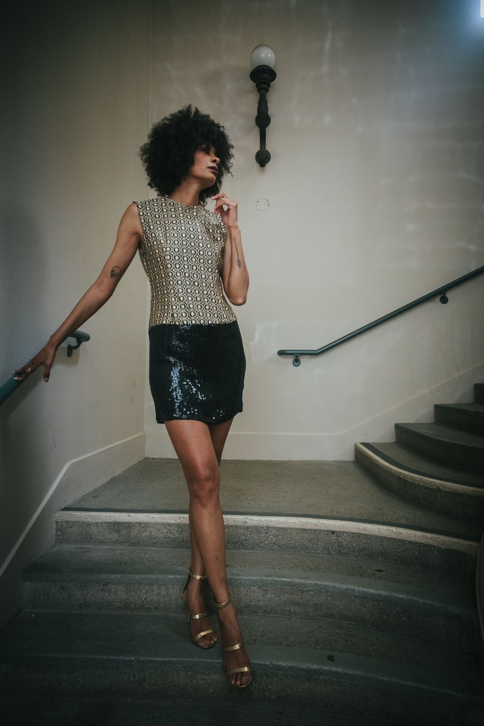 Art of Gold Dress