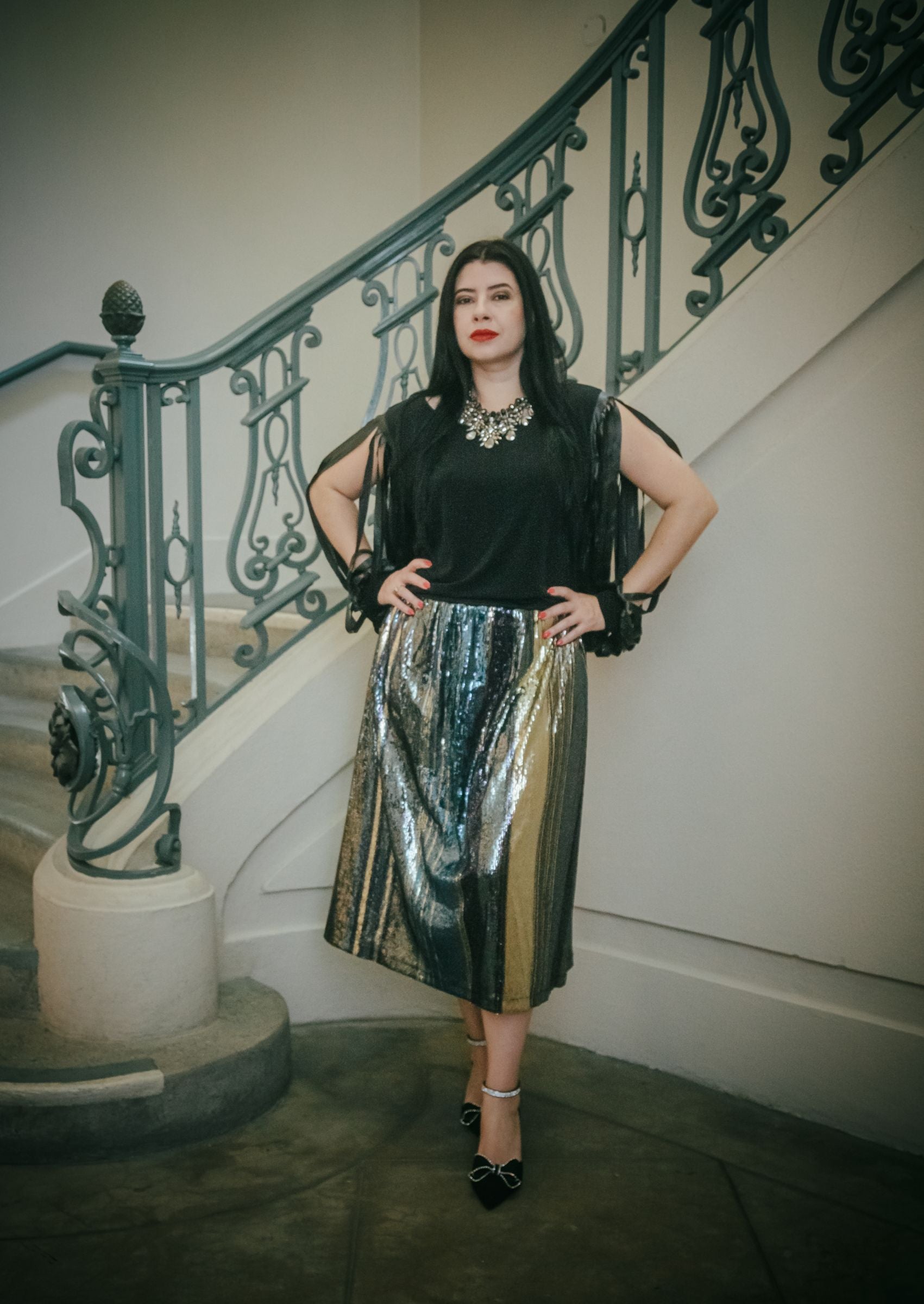 Shimmer in the Dark Dress
