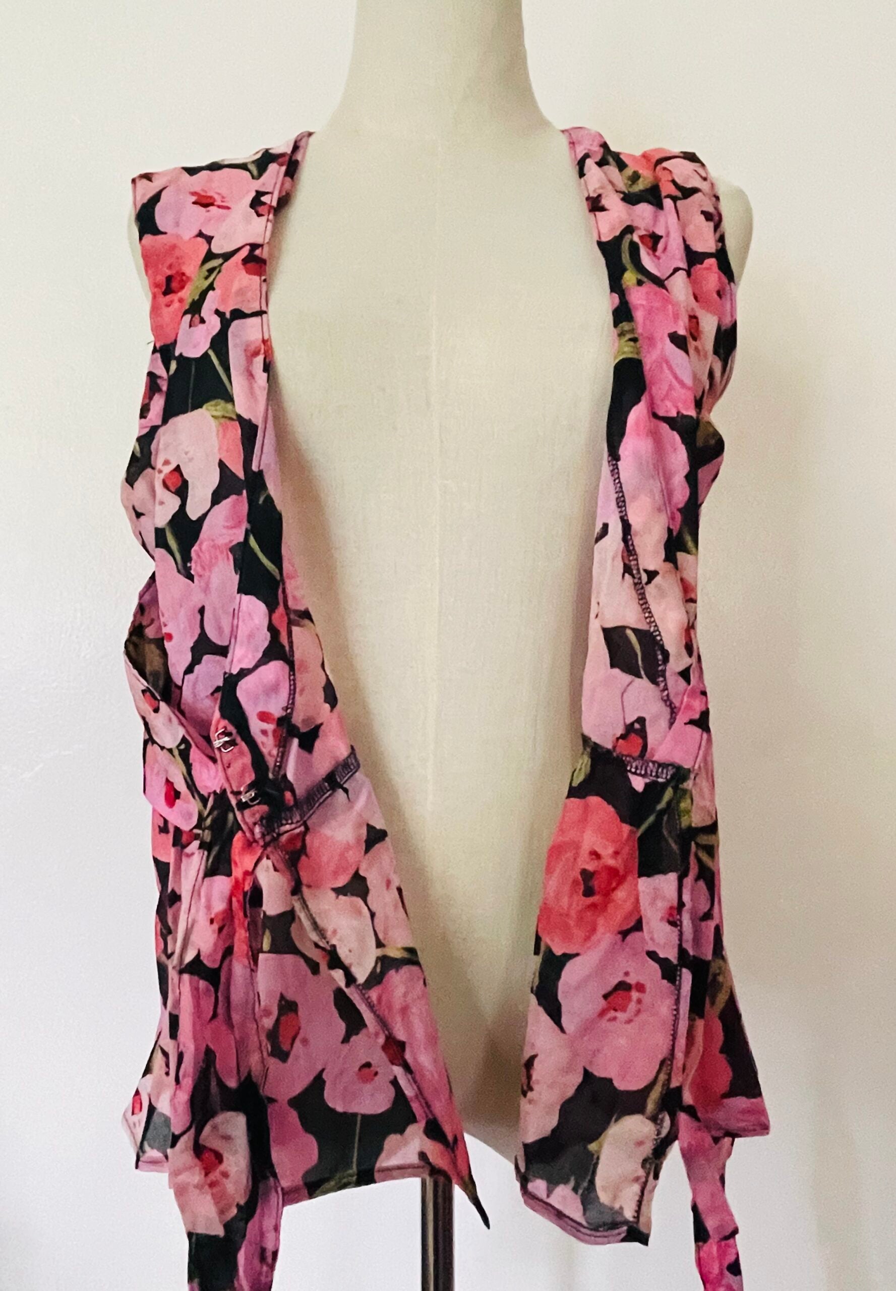 100% Organic Cotton Poppy Sleeveless Wrap Top